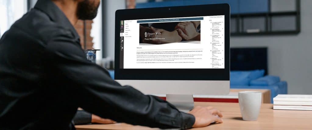 screen shot of canvas student course